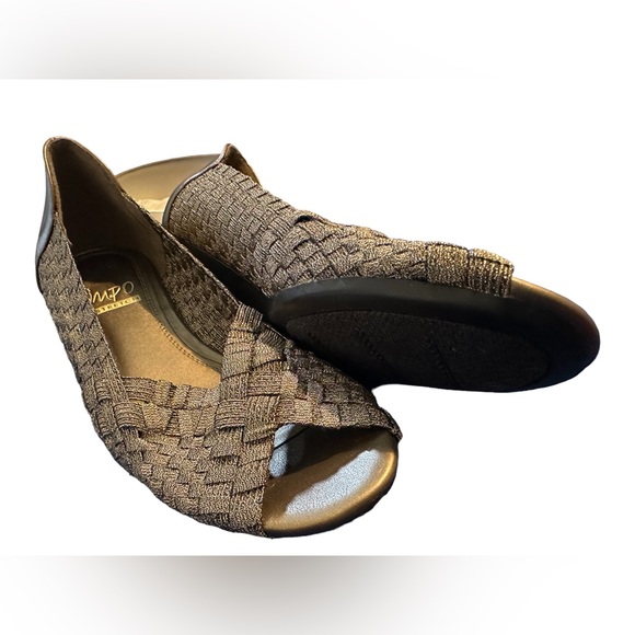 GOLD IMPO STRETCH FLATS - Picture 2 of 7